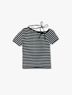Haze Striped Top - White