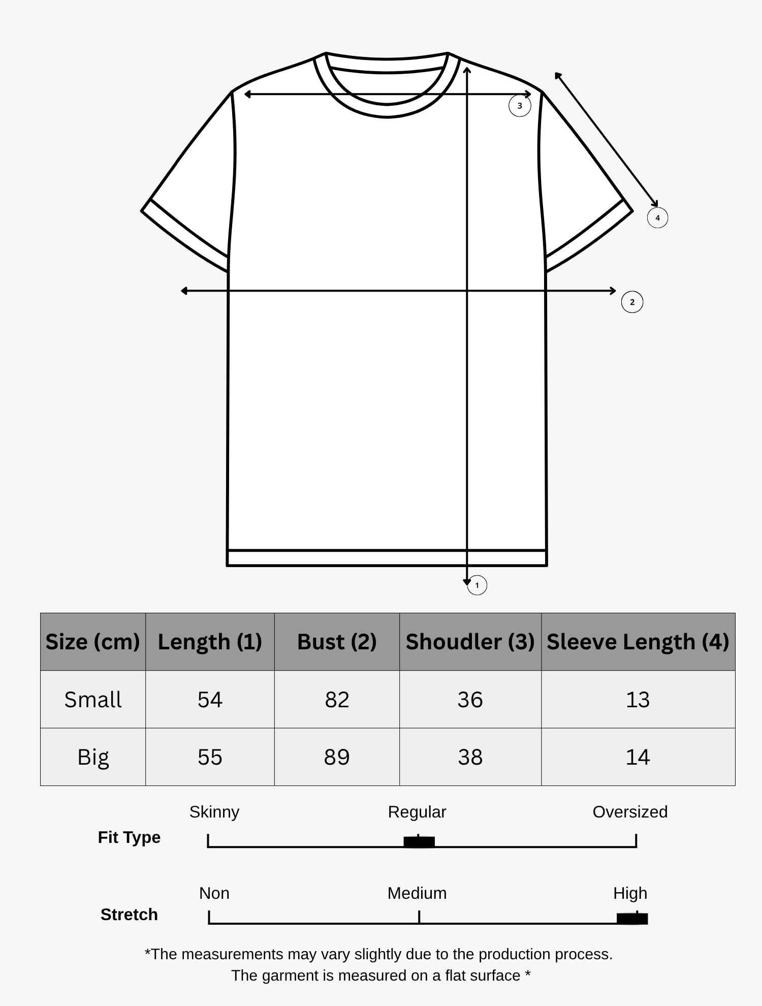 Standard Tee - Grey
