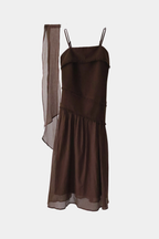 Auburn Dress- Brown