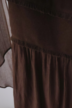 Auburn Dress- Brown