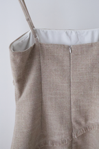 Auburn Dress- Beige