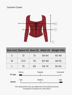 Carmine Corset