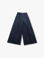 Luce Wide-Leg Pants - Navy