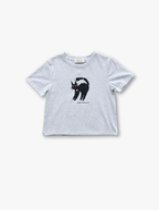 Cattitude Tee - Grey