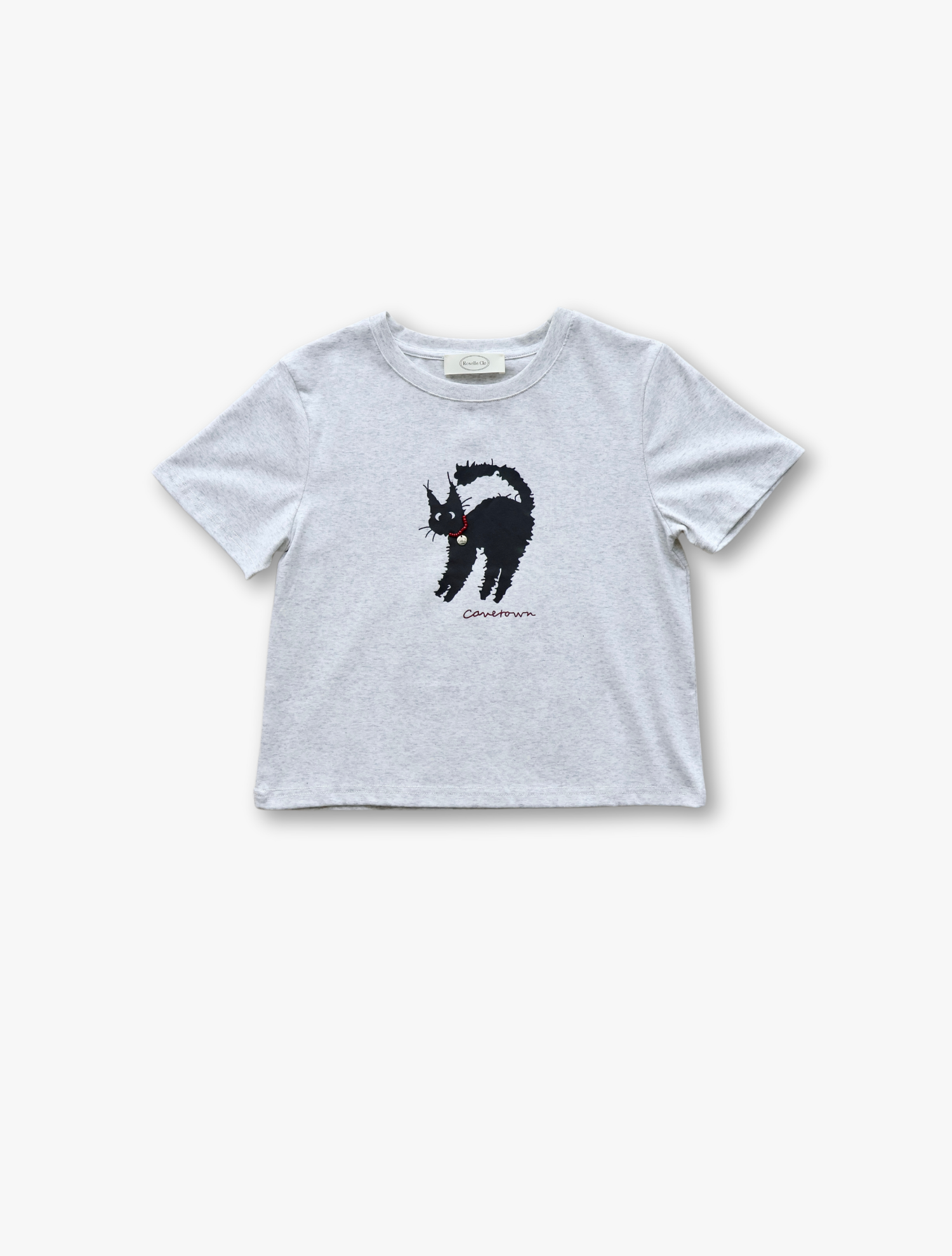 Cattitude Tee - Grey