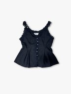Clara Lace Top - Black