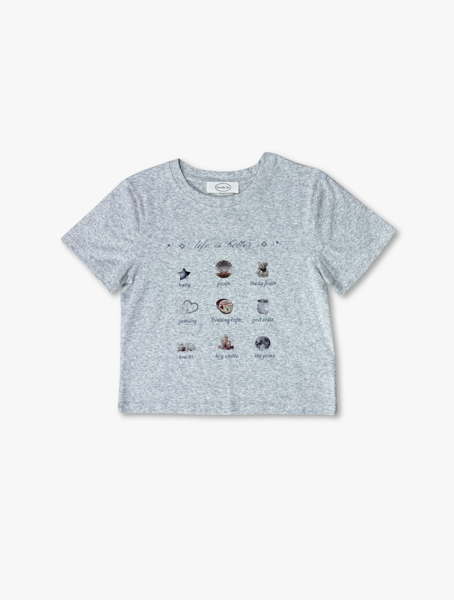 Everyday Mood Tee - Grey