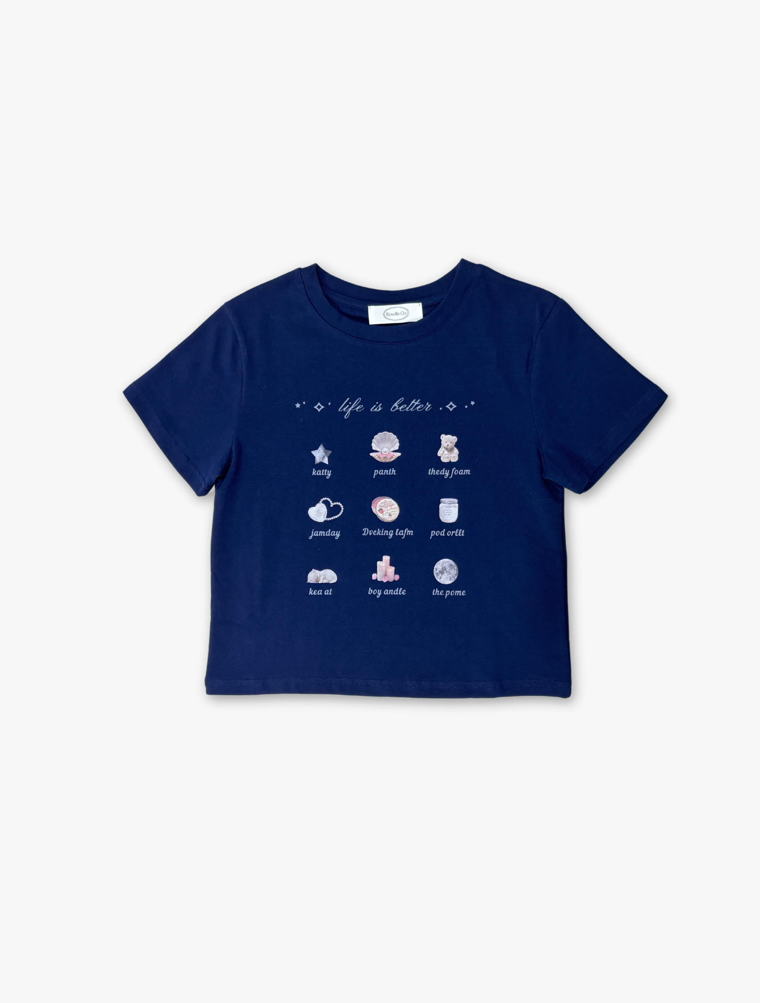 Everyday Mood Tee - Navy