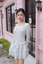 Sylphide Skirt - Mist Grey