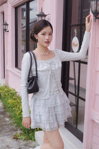 Sylphide Skirt - Mist Grey