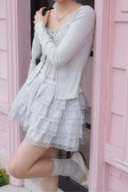 Sylphide Skirt - Mist Grey