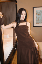 Auburn Dress- Brown