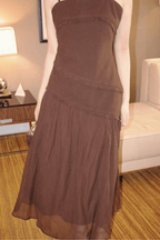 Auburn Dress- Brown
