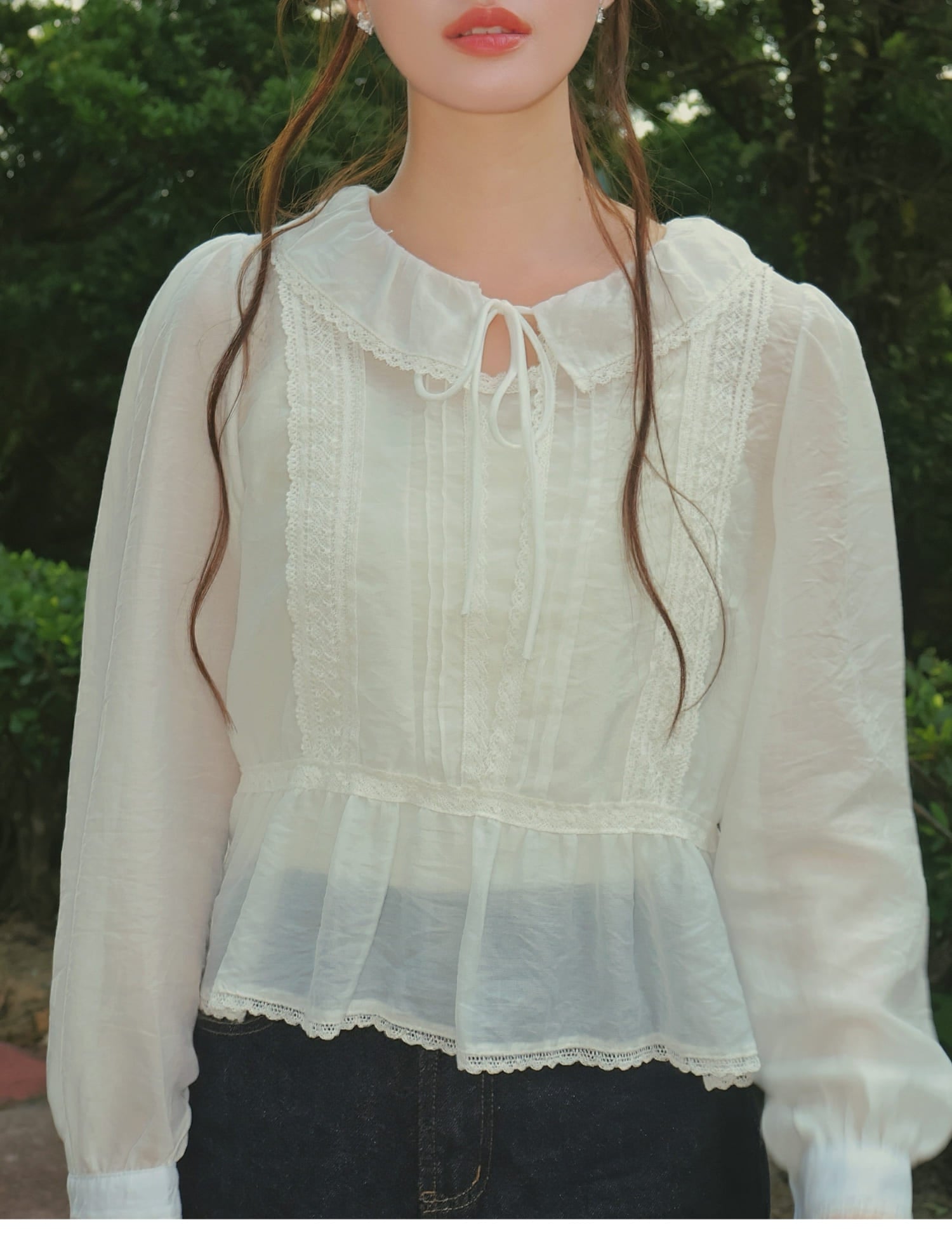 Celeste Ruffle Blouse