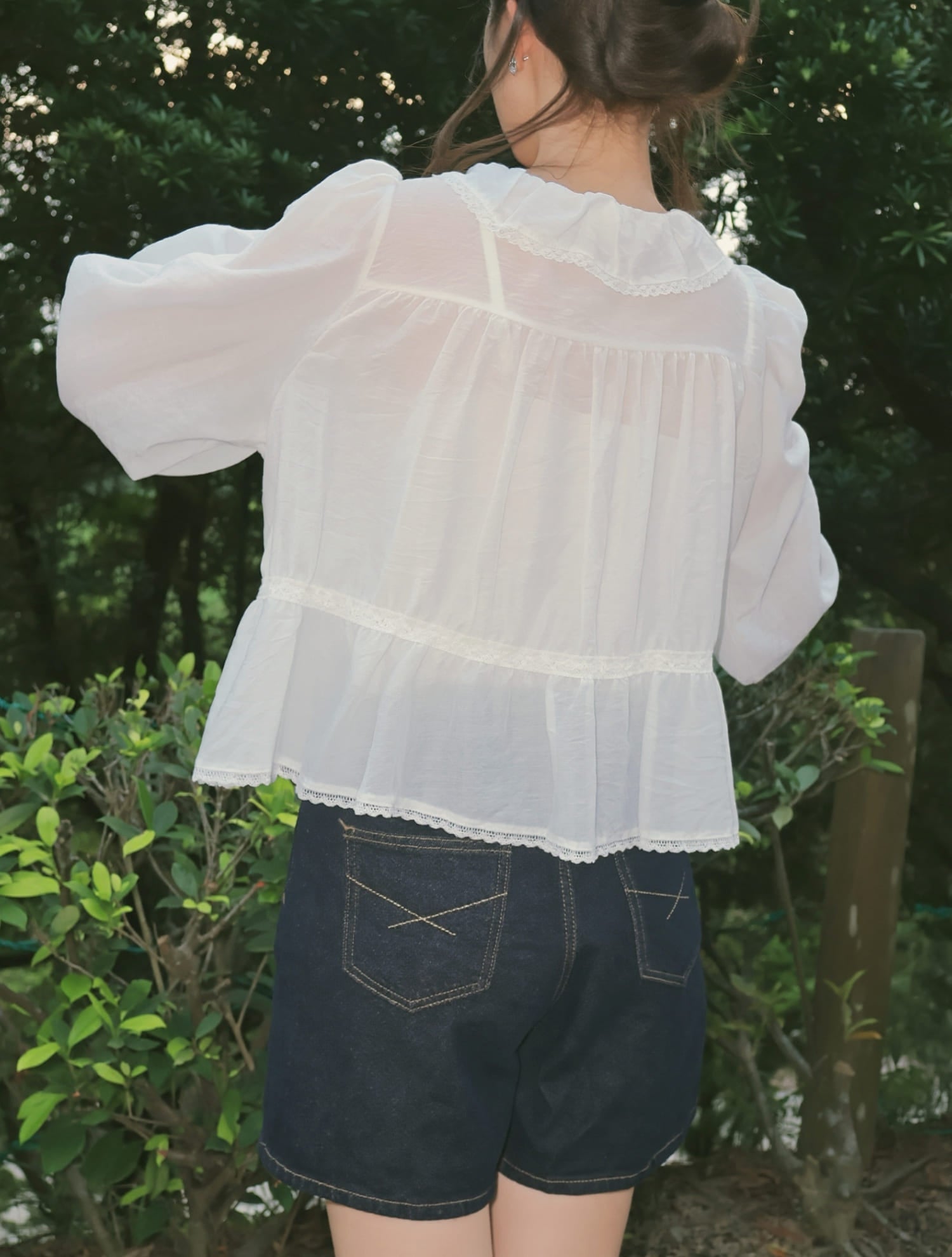 Celeste Ruffle Blouse