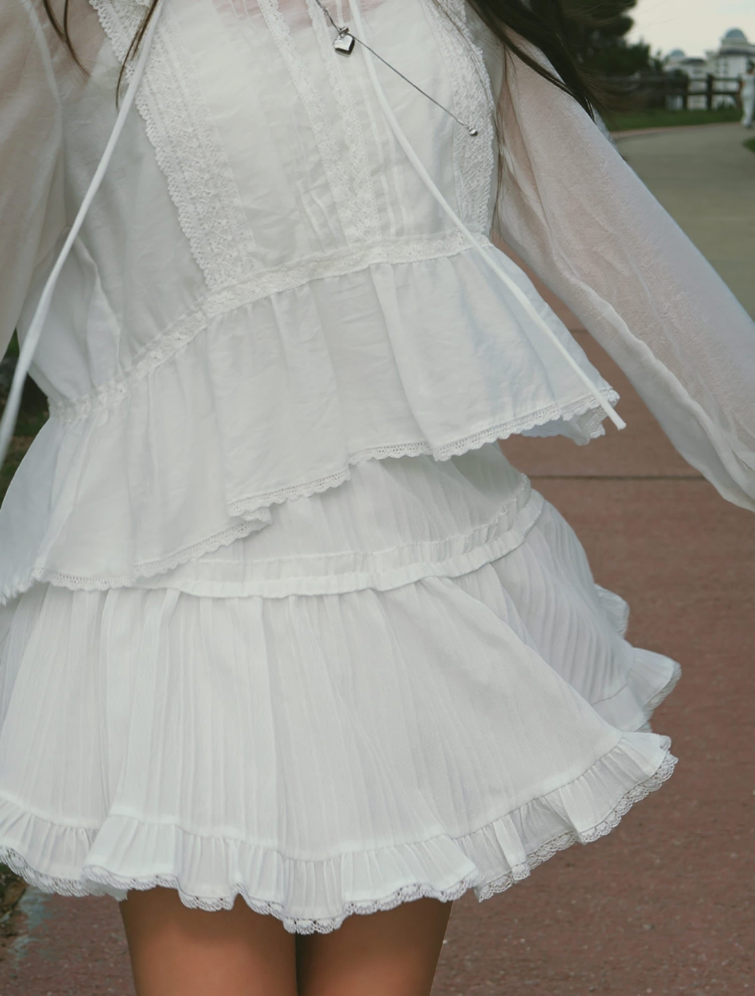 Celeste Ruffle Blouse