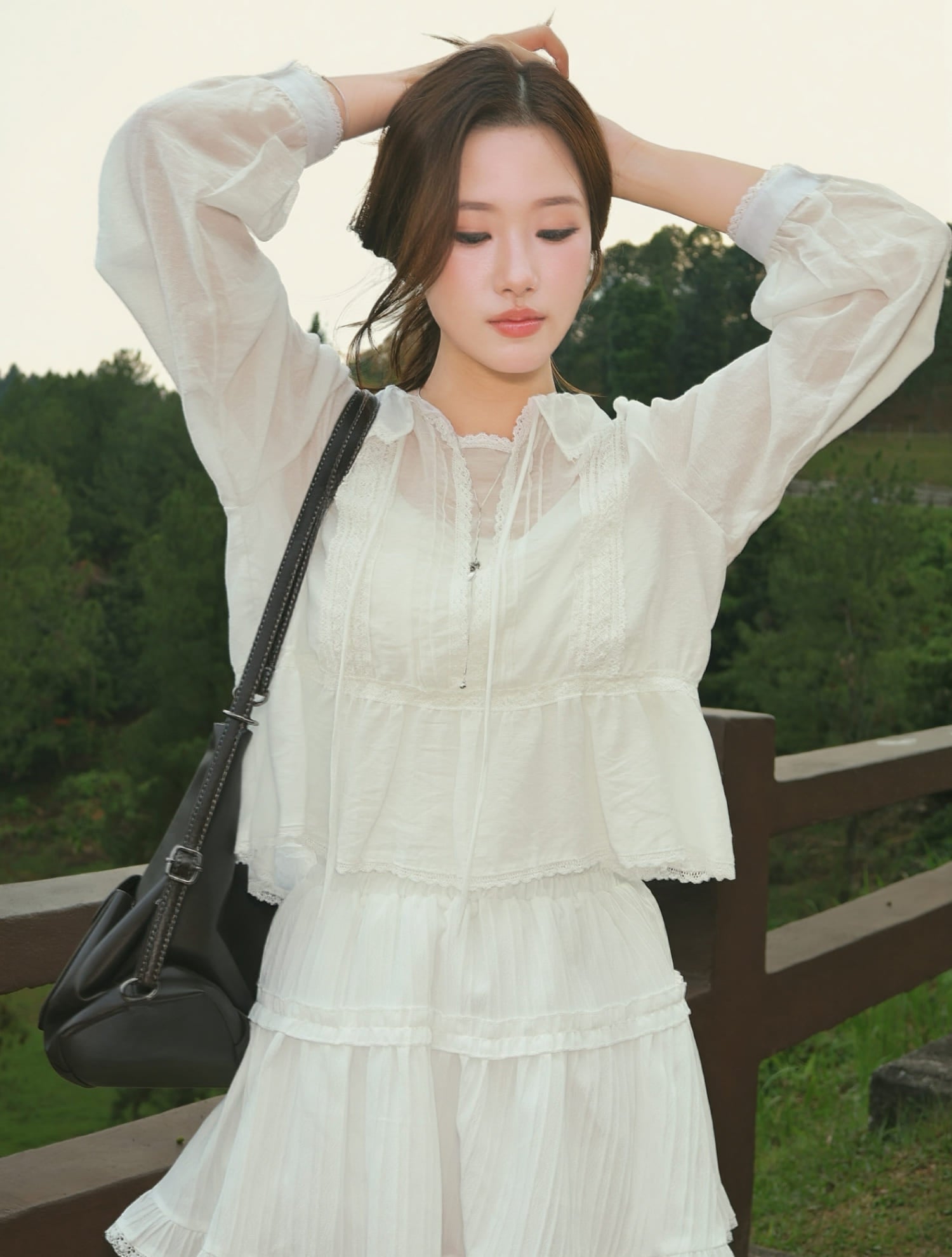 Celeste Ruffle Blouse