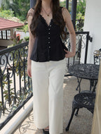 Clara Lace Top - Black