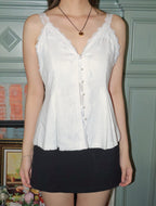 Clara Lace Top - White