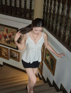 Clara Lace Top - White