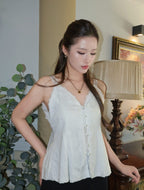 Clara Lace Top - White