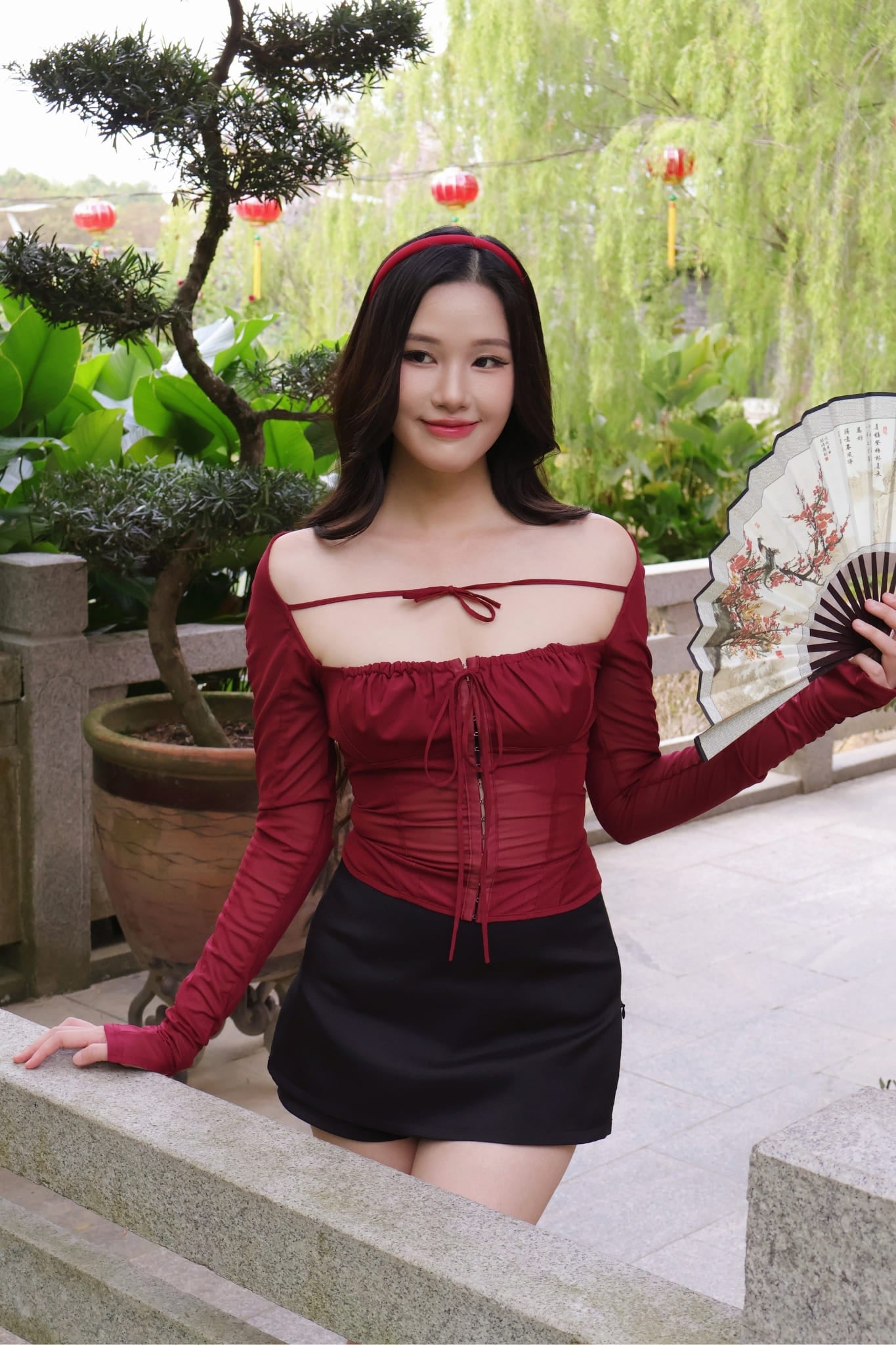 Carmine Corset