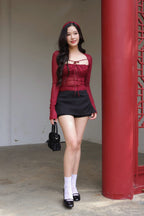Carmine Corset