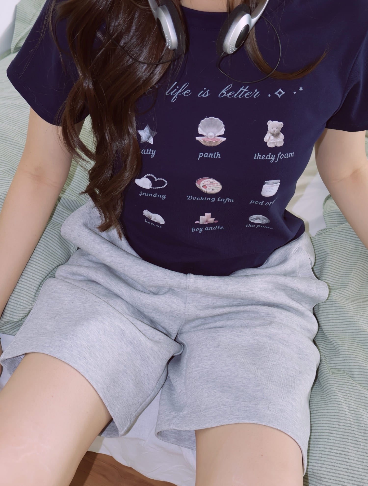 Everyday Mood Tee - Navy