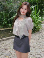 Harin Blouse - Sage Green