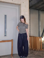 Haze Striped Top - White