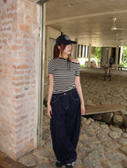 Haze Striped Top - White