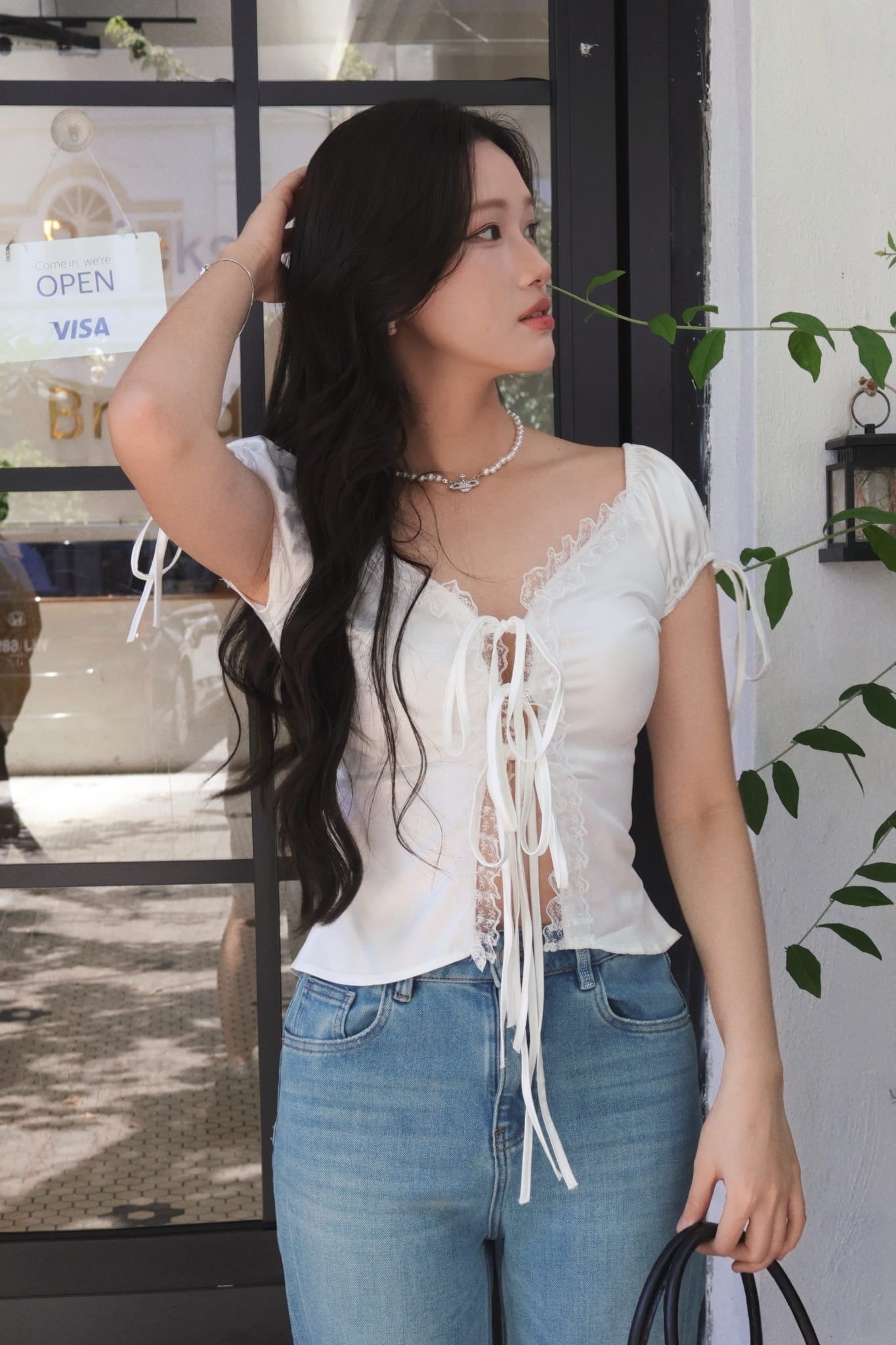 Juliette Satin Blouse