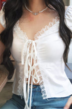 Juliette Satin Blouse