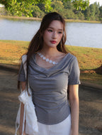 Lily Shirt - Grey