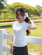 Luxe Tee - White