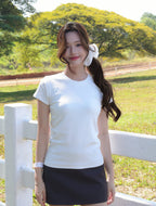 Luxe Tee - White