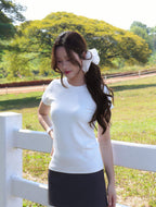 Luxe Tee - White