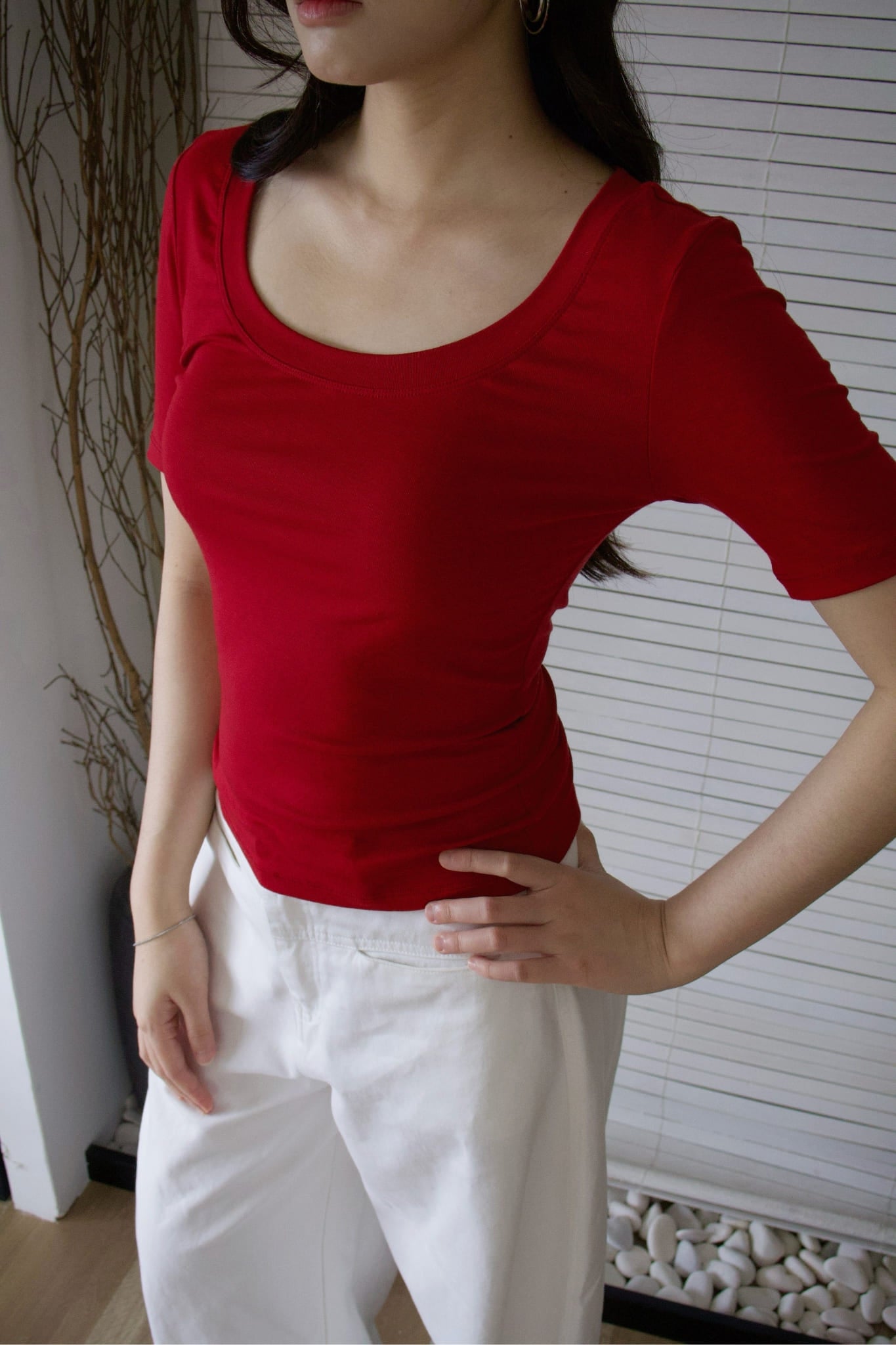 Lithe Tee - Red
