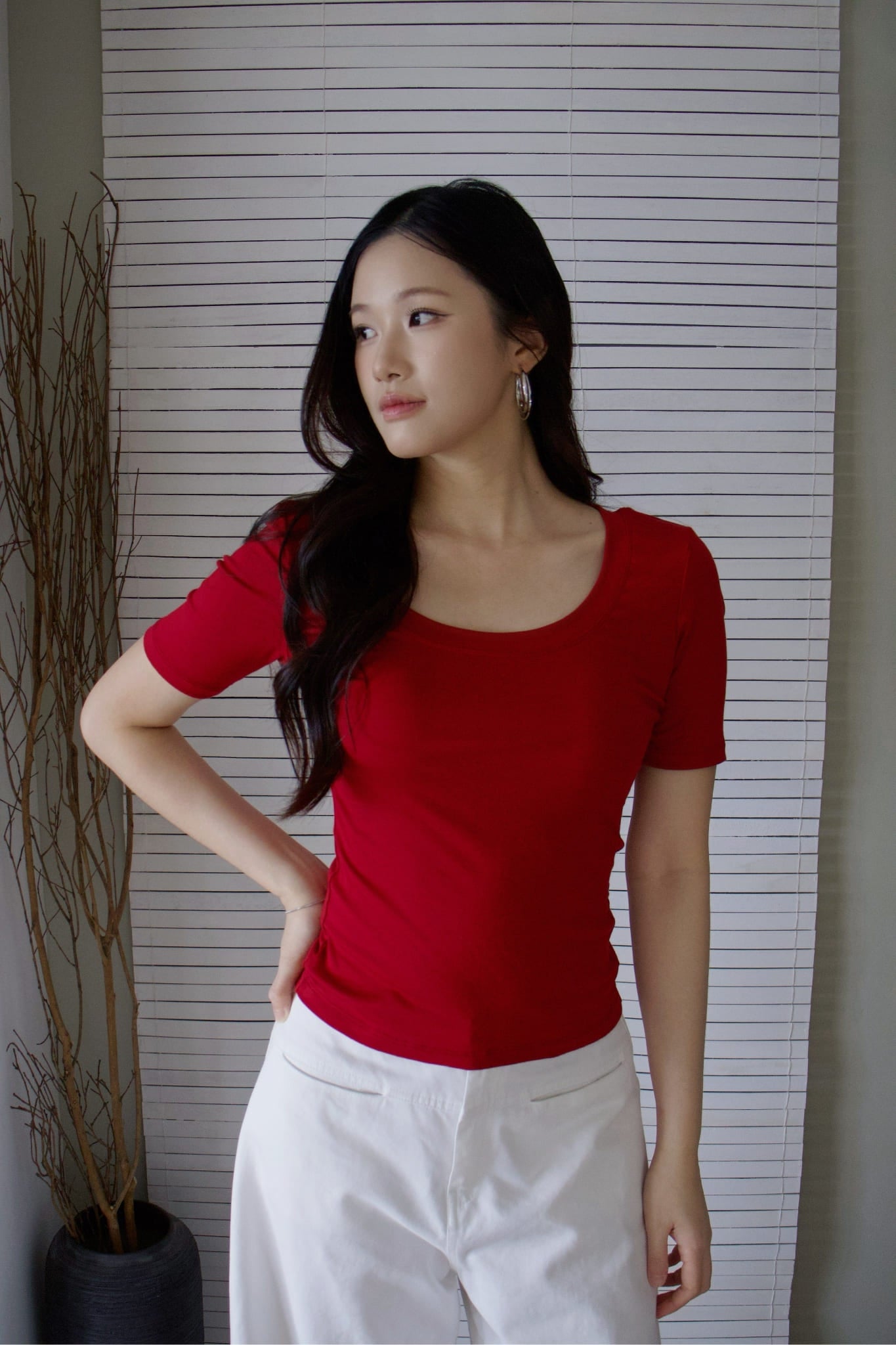 Lithe Tee - Red