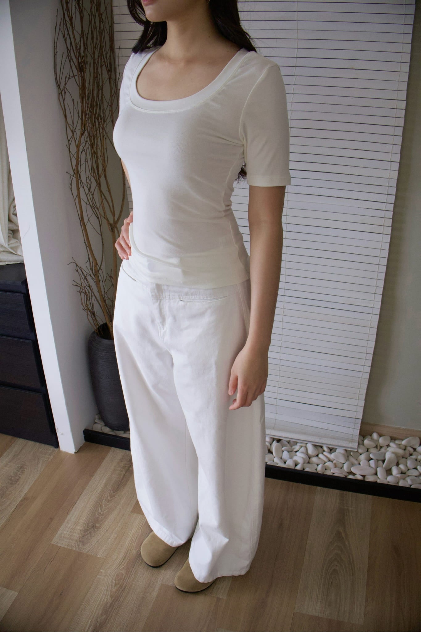 Lithe Tee - White