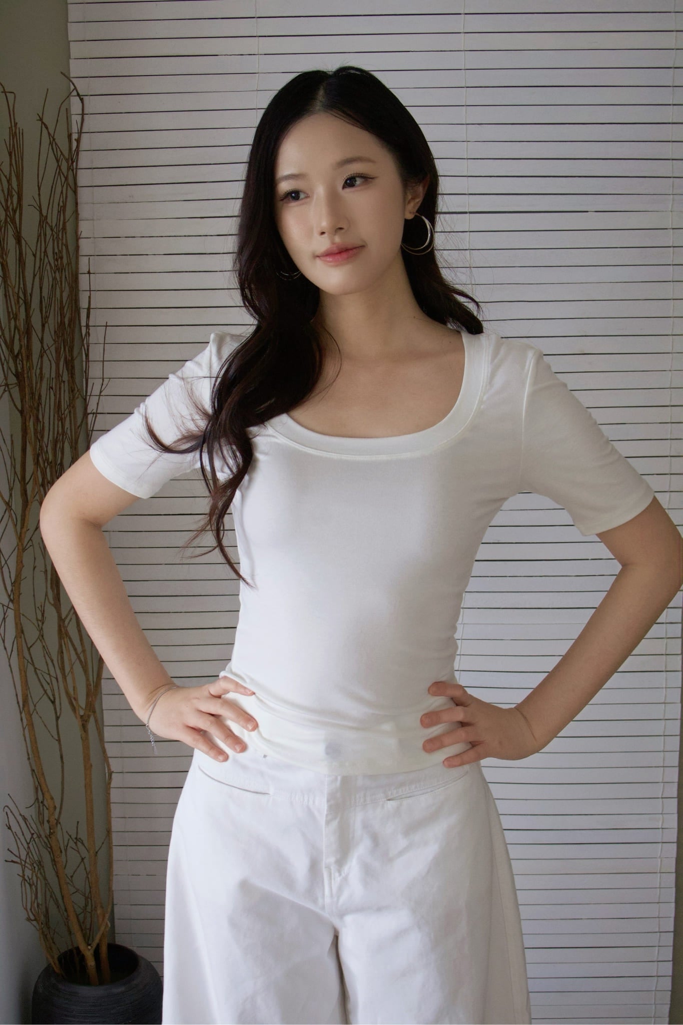 Lithe Tee - White