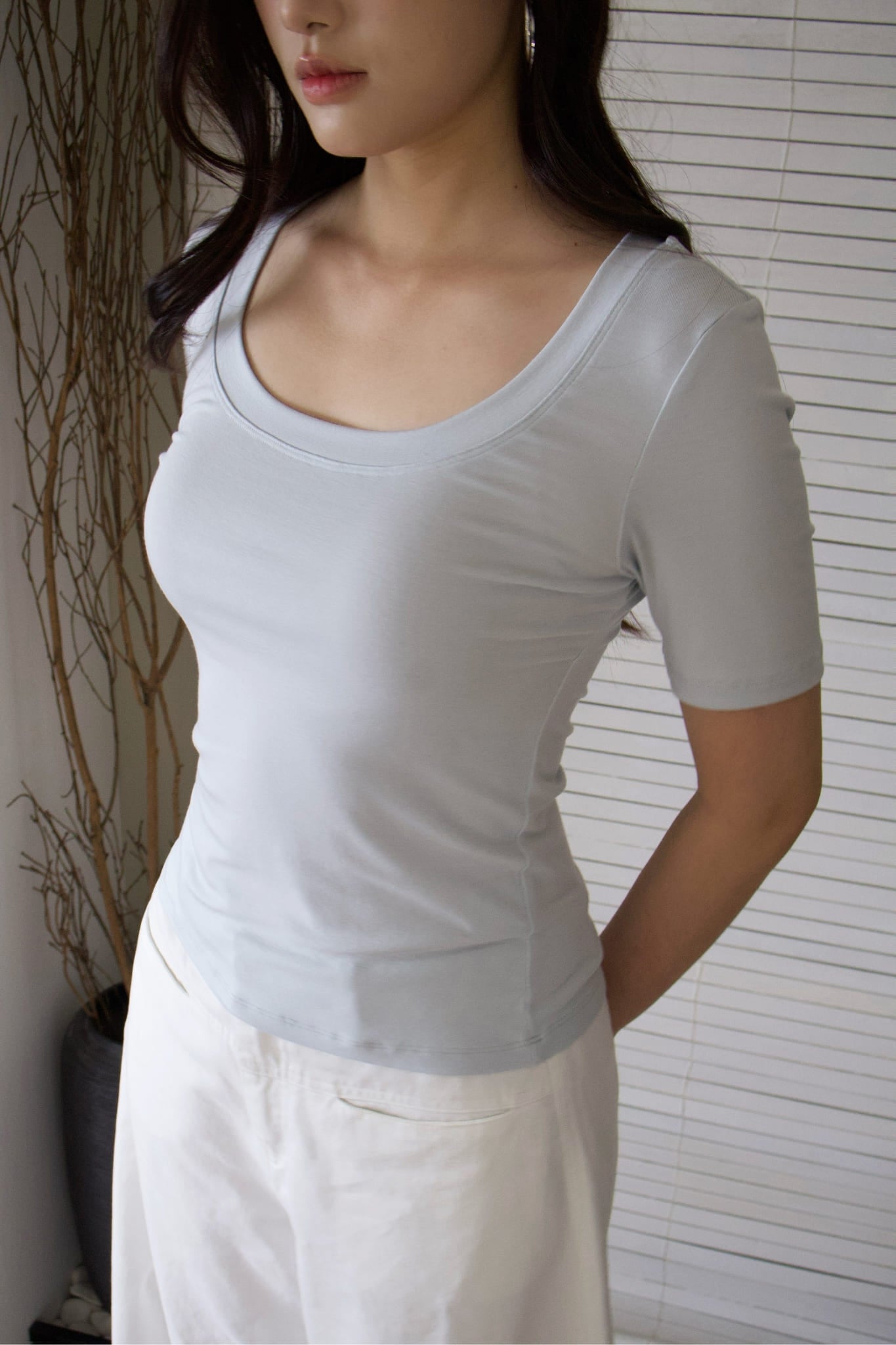 Lithe Tee - Blue