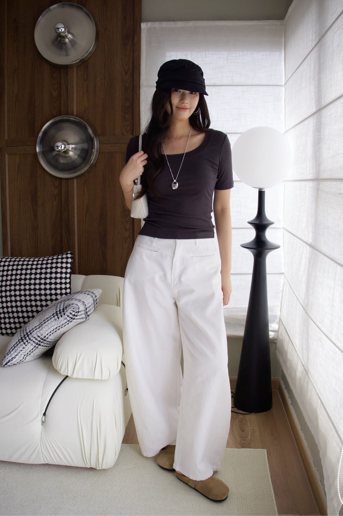 Lithe Tee - Charcoal