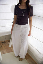 Lithe Tee - Charcoal
