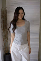 Lithe Tee - Grey