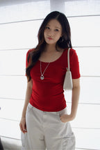 Lithe Tee - Red