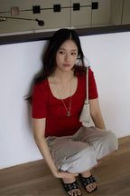 Lithe Tee - Red