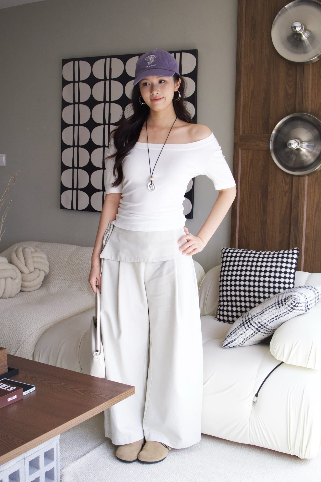 Lithe Tee - White
