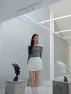 MIU Off-Shoulder - Grey