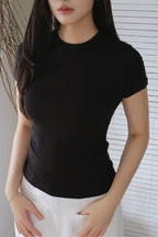 Mousse Tee- Black